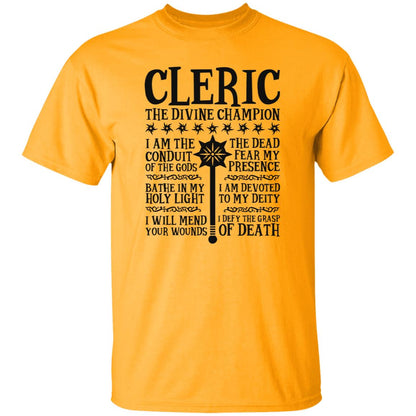 Cleric D&D T-Shirt