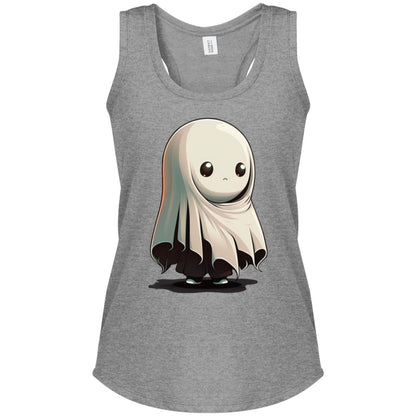 Frank the Wee Ghost Women's Perfect Tri Racerback Tank