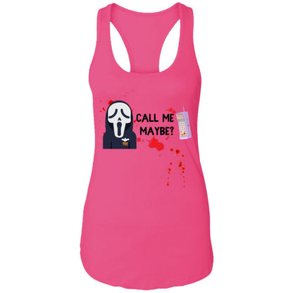 Call Me Ladies Racerback Tank