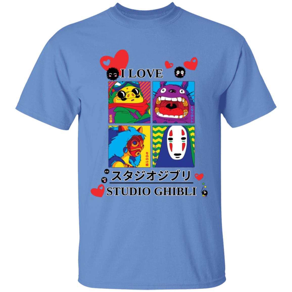 I Love Studio Ghibli 100% Cotton Kids T-Shirt