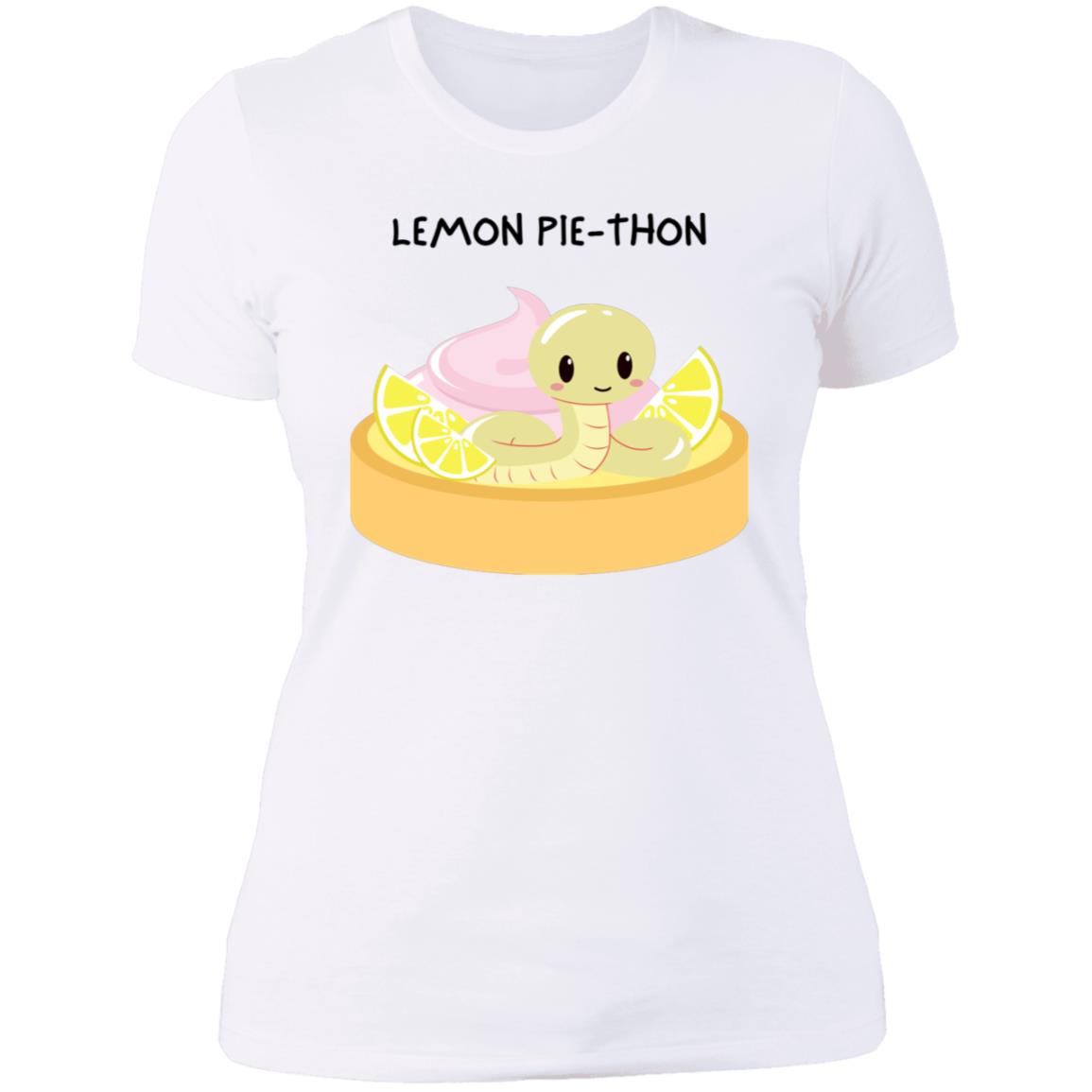 Lemon Pie-thon Ladies Boyfriend T-Shirt