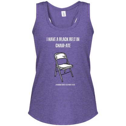 Chair-ate Ladies Racerback Tank