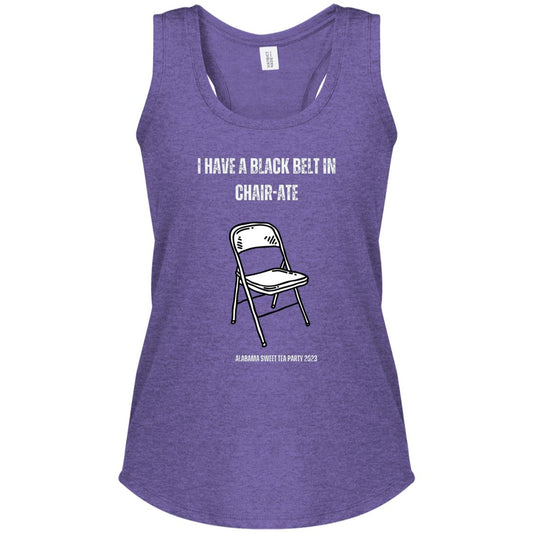 Chair-ate Ladies Racerback Tank