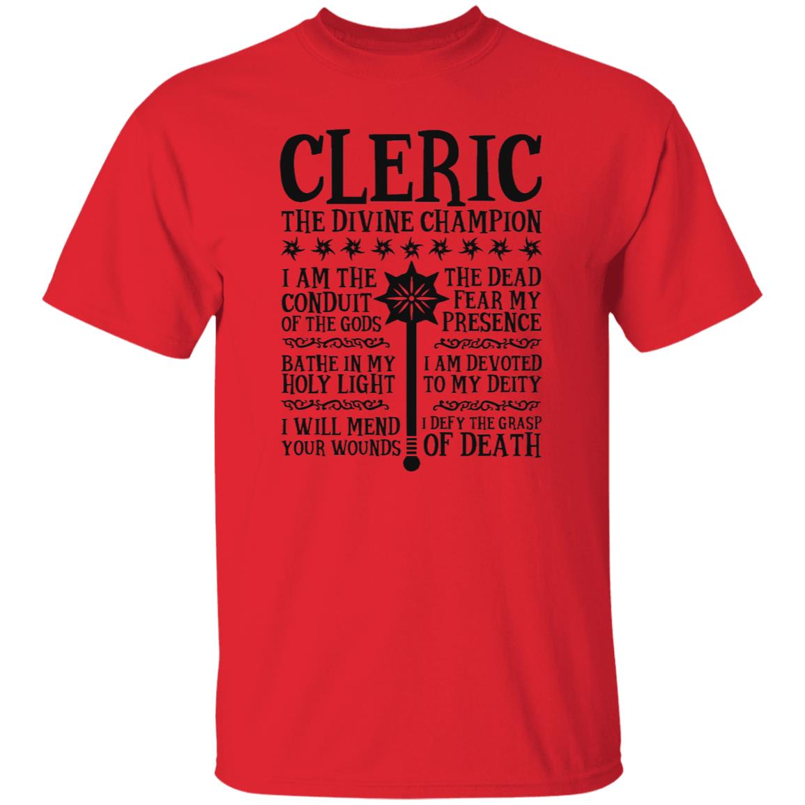 Cleric D&D T-Shirt