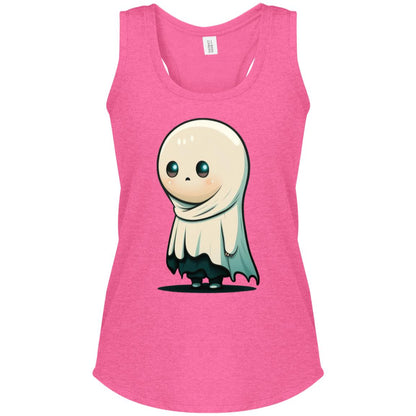 Bartholomew "Beans" the Wee Ghost Women's Perfect Tri Racerback Tank