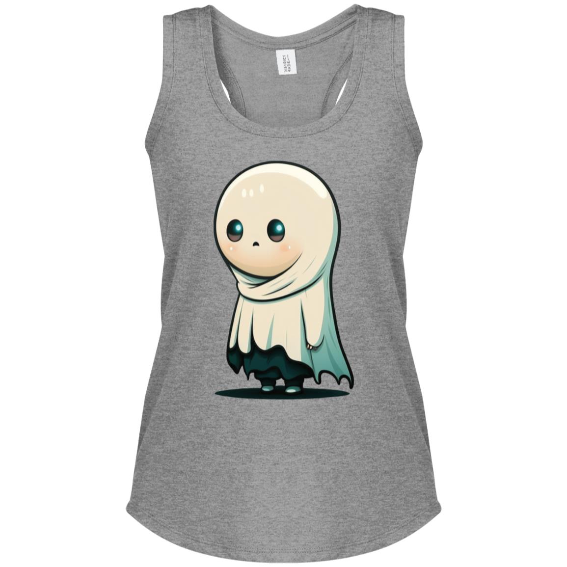 Bartholomew "Beans" the Wee Ghost Women's Perfect Tri Racerback Tank