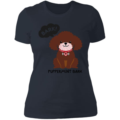 Puppermint Bark Ladies Boyfriend T-Shirt