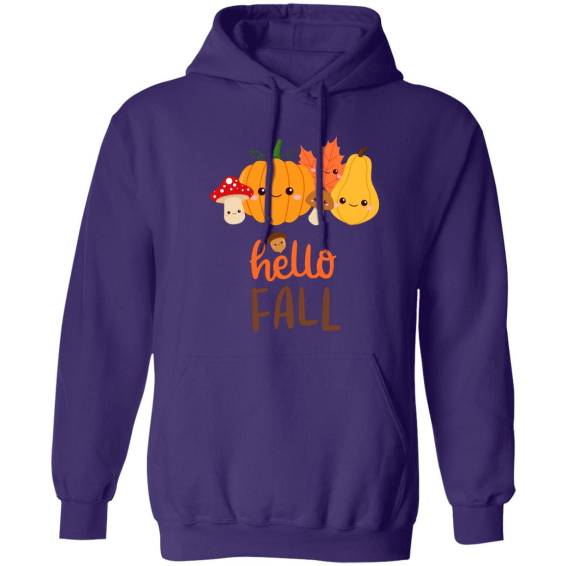 Hello Fall Unisex Pullover Hoodie (Closeout)