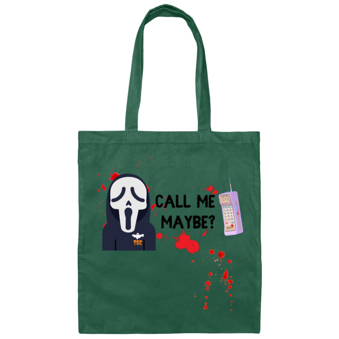 Call Me Canvas Tote Bag