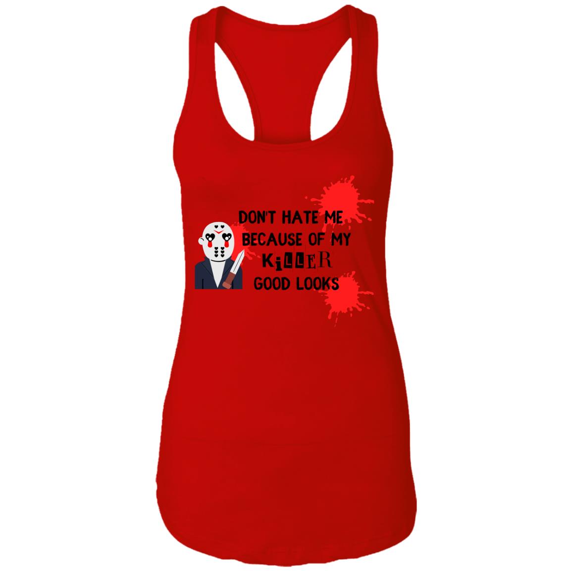 Don't Hate Ladies Racerback Tank