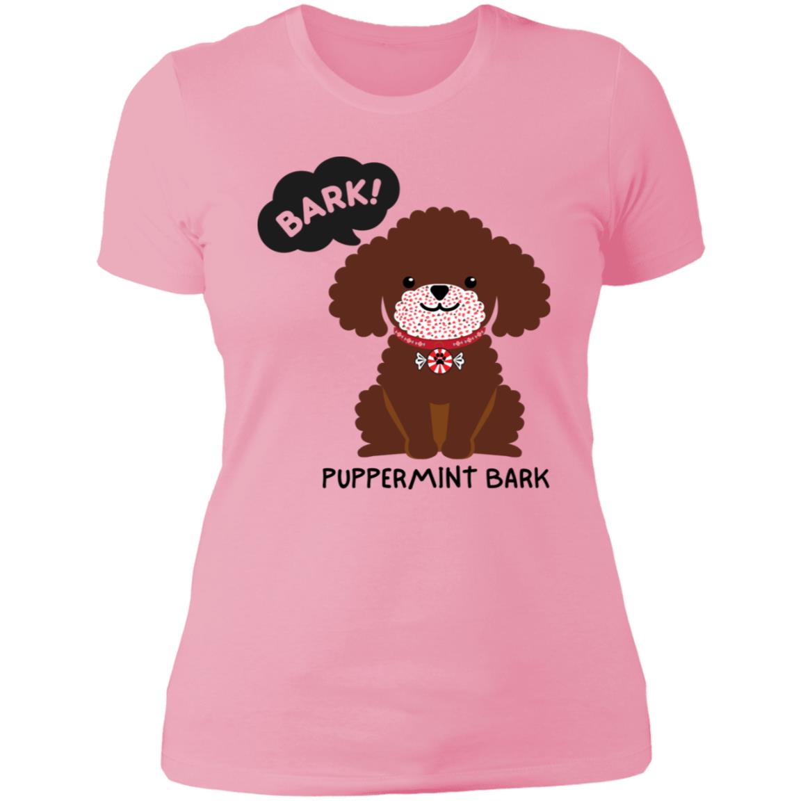 Puppermint Bark Ladies Boyfriend T-Shirt