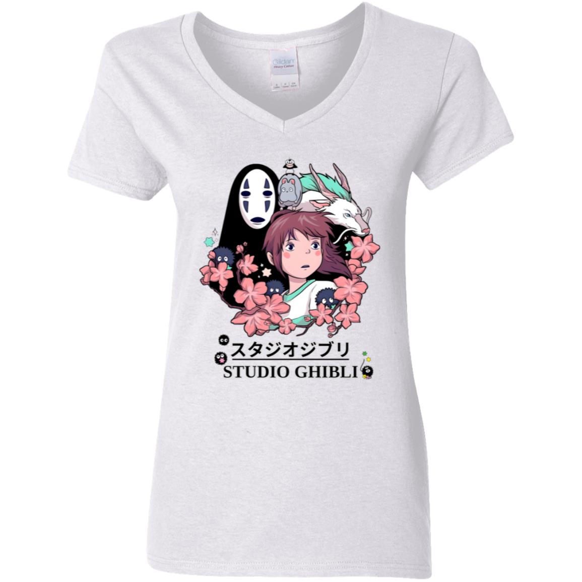 Spirited Away V-Neck T-Shirt