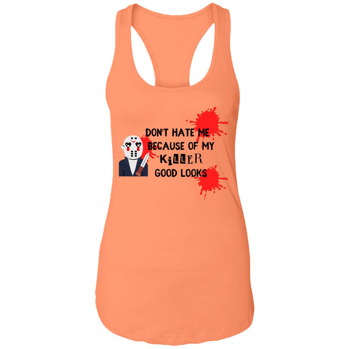 Don't Hate Ladies Racerback Tank