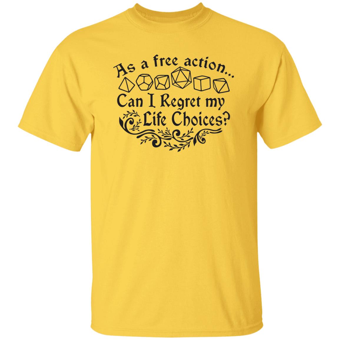 Free Action D&D T-Shirt