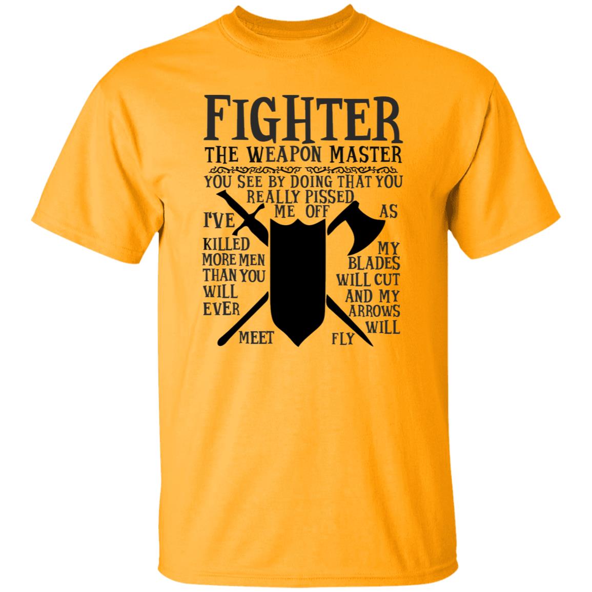 Fighter D&D T-Shirt