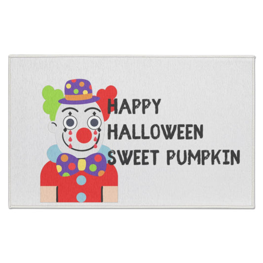 Chuckles the Clown Sweet Pumpkin Indoor Doormat