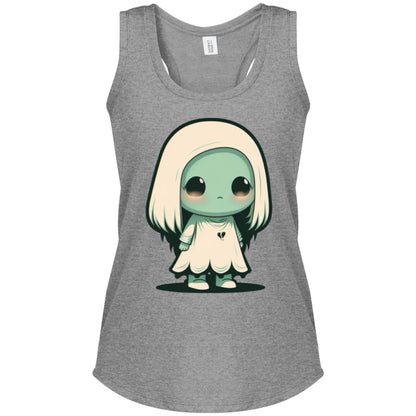 Myrtle the Wee Ghost Women's Perfect Tri Racerback Tank