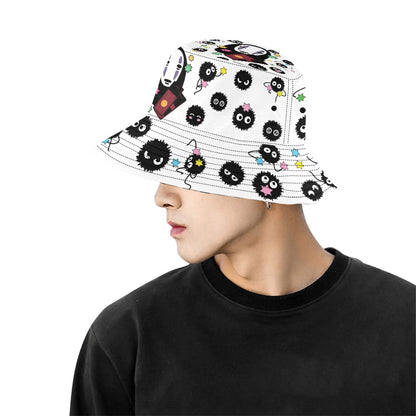 Studio Ghibli - Spirited Away - No Face & Friends All Over Print Bucket Hat