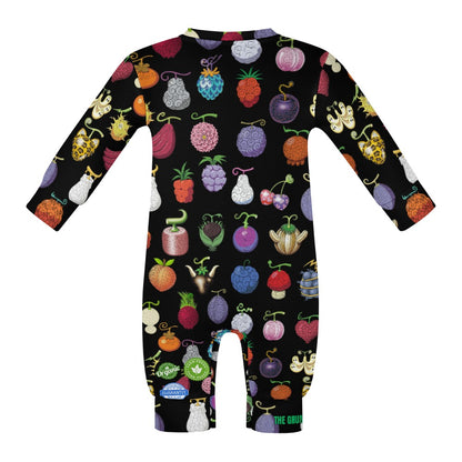 One Piece - Organic Devil Fruit Baby Romper