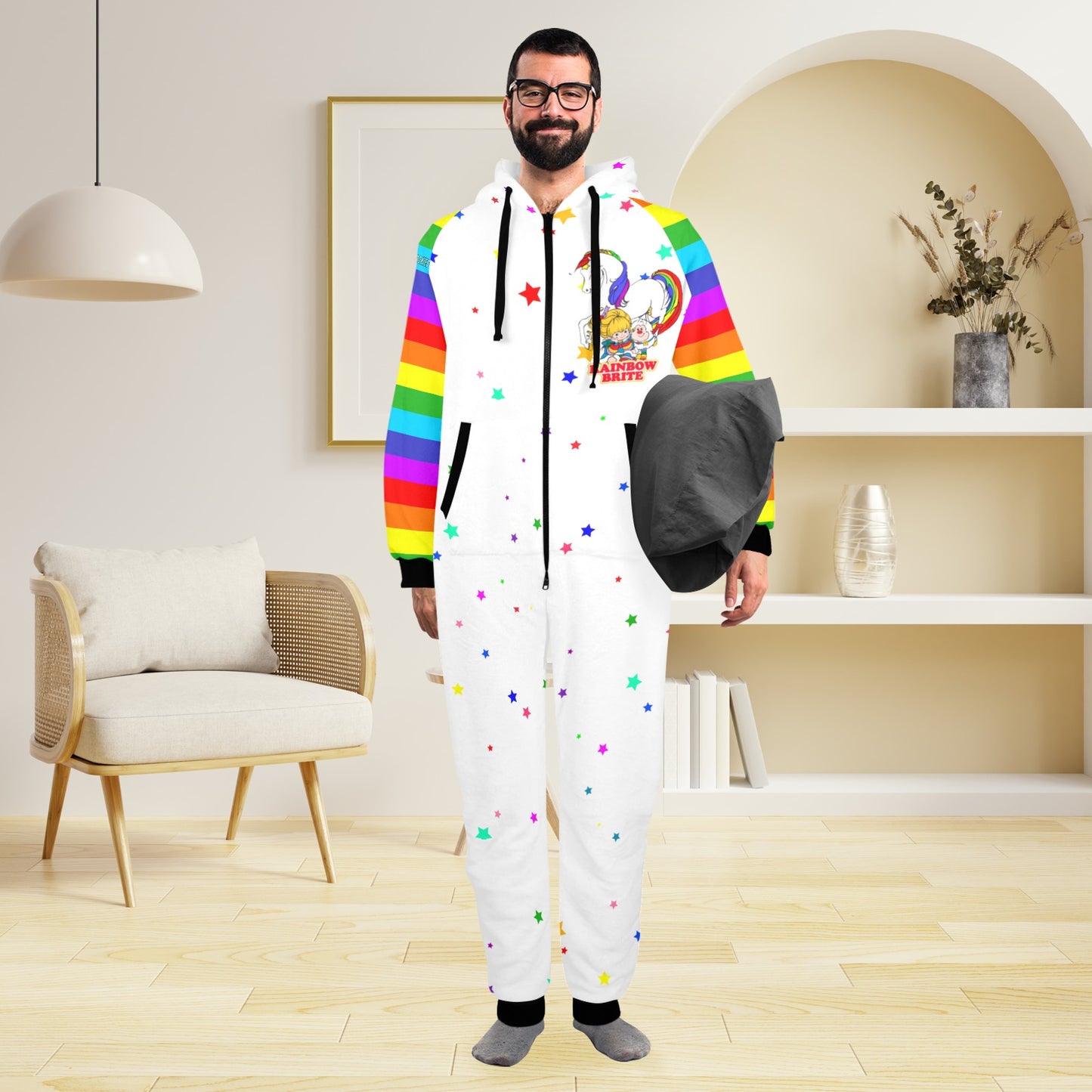 Rainbow Brite - Rainbow Brite & Friends Unisex Adult Onesie