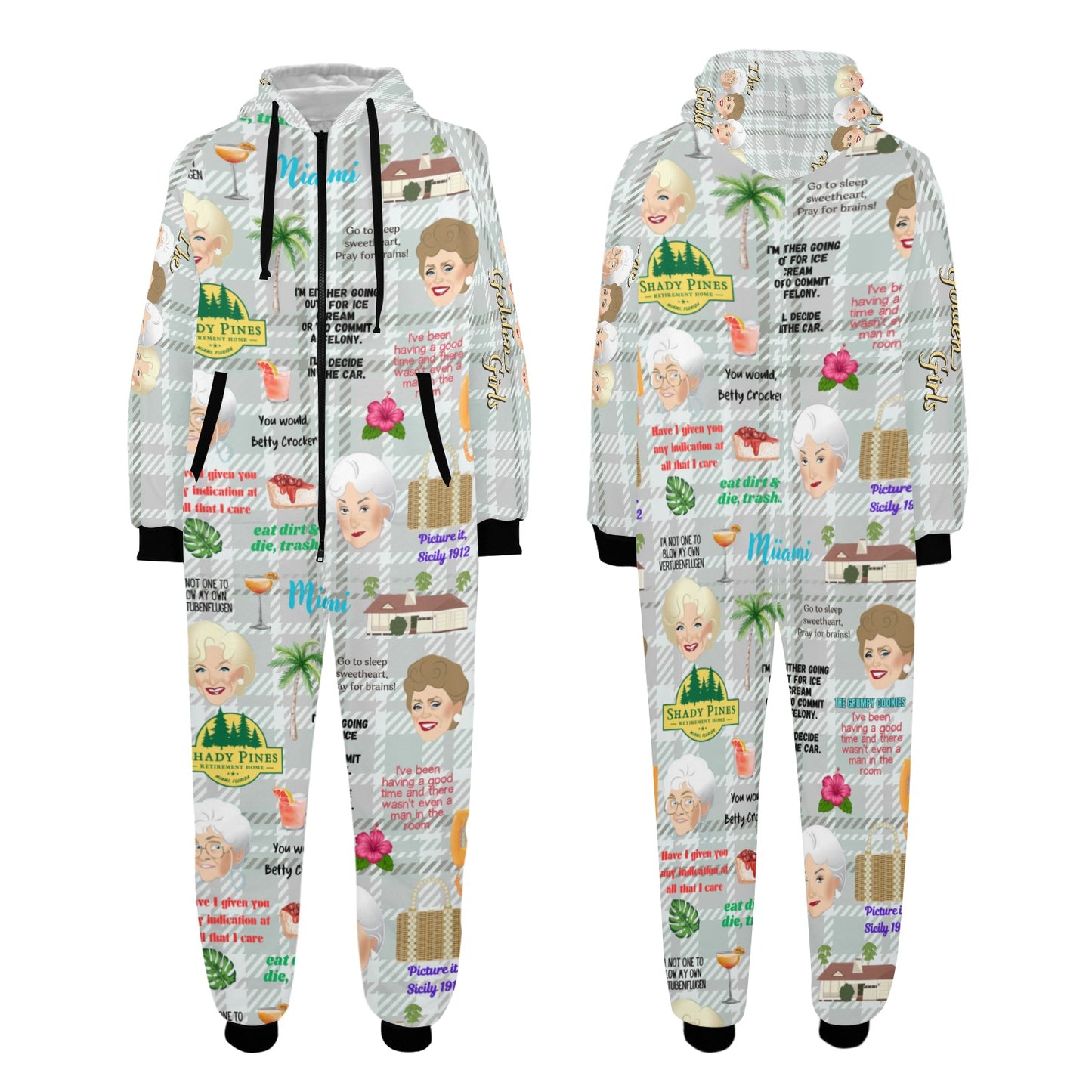 The Golden Girls - Stay Golden Unisex Adult Onesie