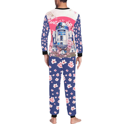 Star Wars - Cherry Blossom R2D2 Men's All Over Print Pajama Set