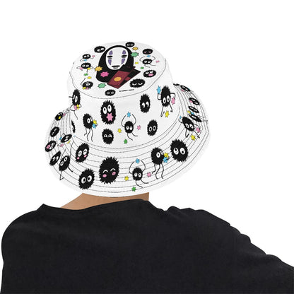 Studio Ghibli - Spirited Away - No Face & Friends All Over Print Bucket Hat
