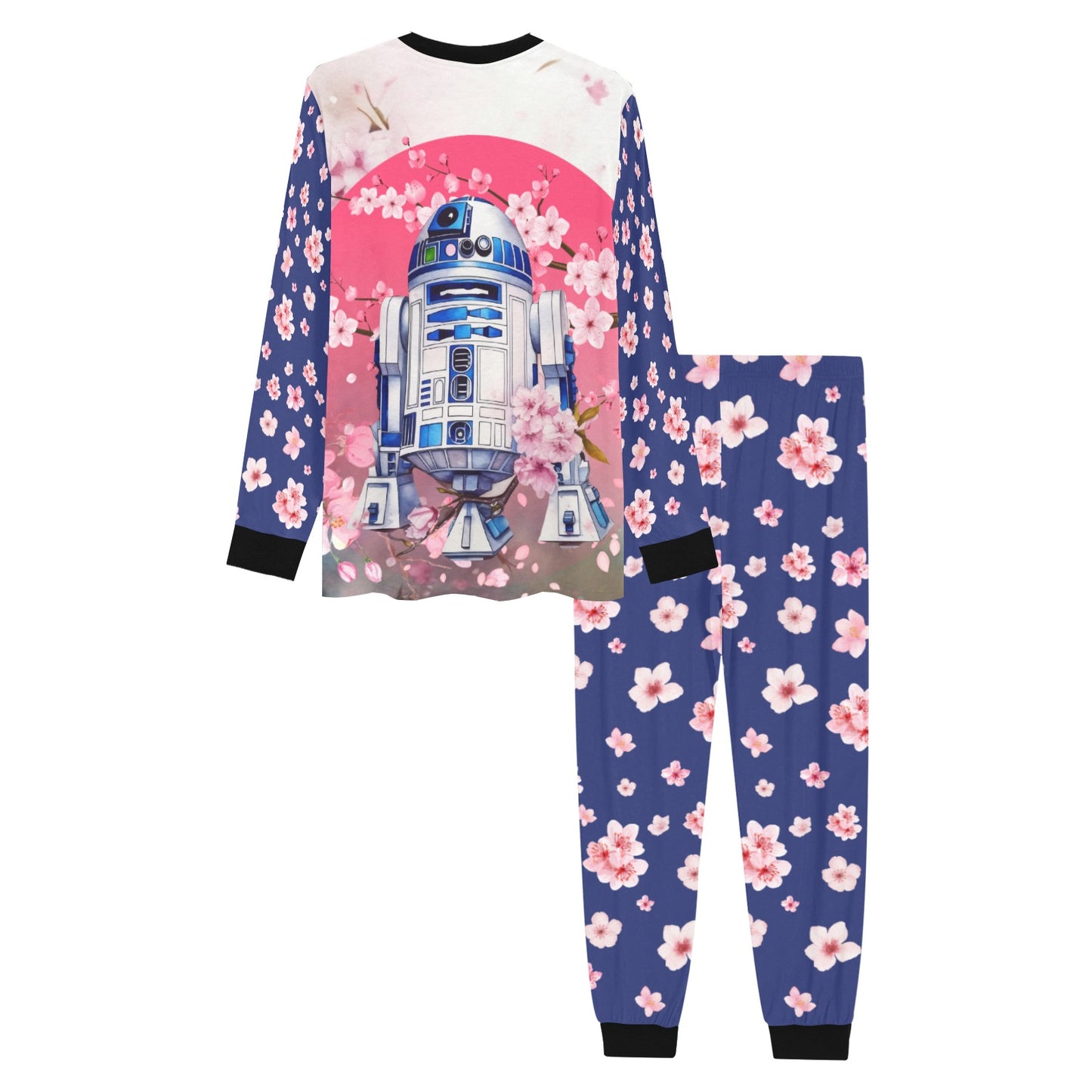 Star Wars - Cherry Blossom R2D2 Men's All Over Print Pajama Set