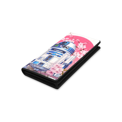 Star Wars -  Cherry Blossom R2D2 Leather Wallet